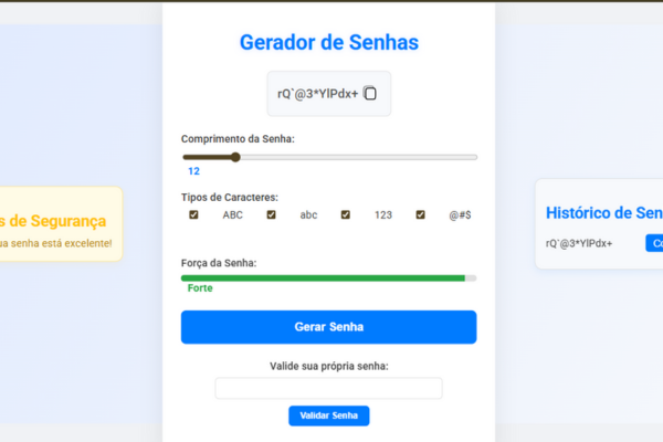 Gerador de Senha