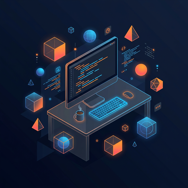 Ilustração de Desenvolvimento